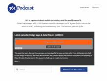 Tablet Screenshot of 361podcast.com